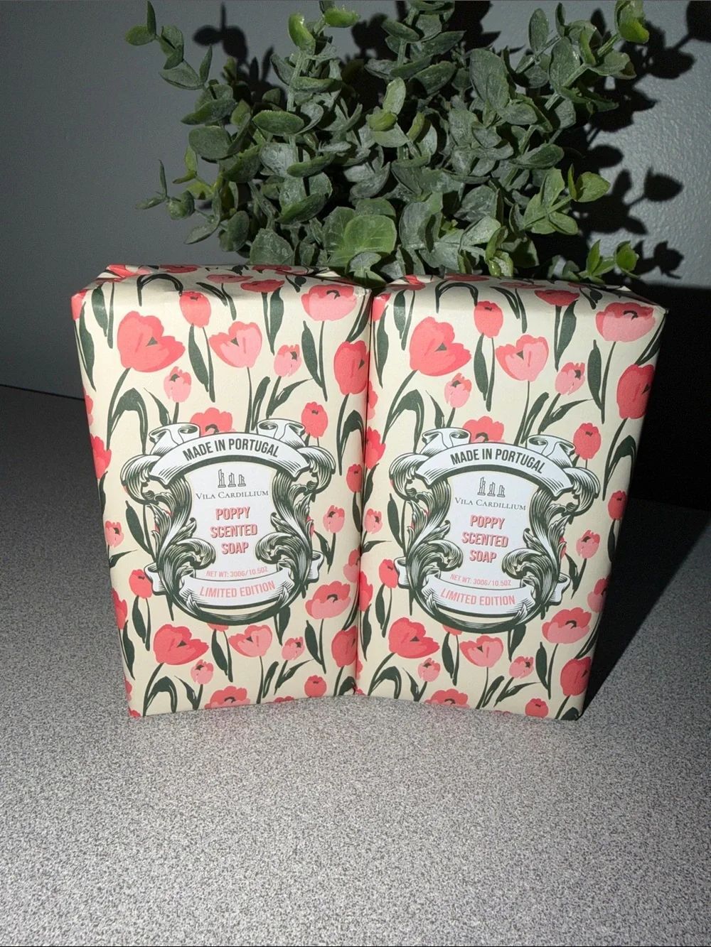 VC Poppy Scented Limited Edition Soap Bars x 2